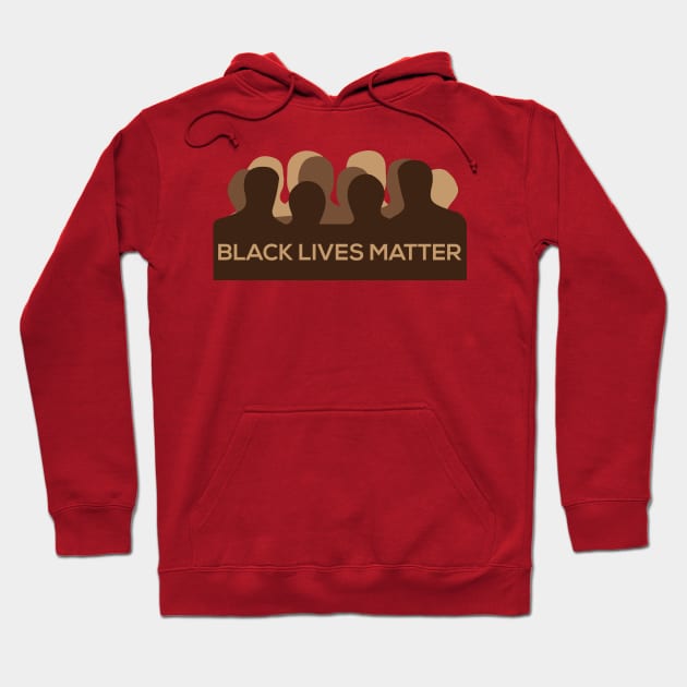 Black lives matter Hoodie by dddesign